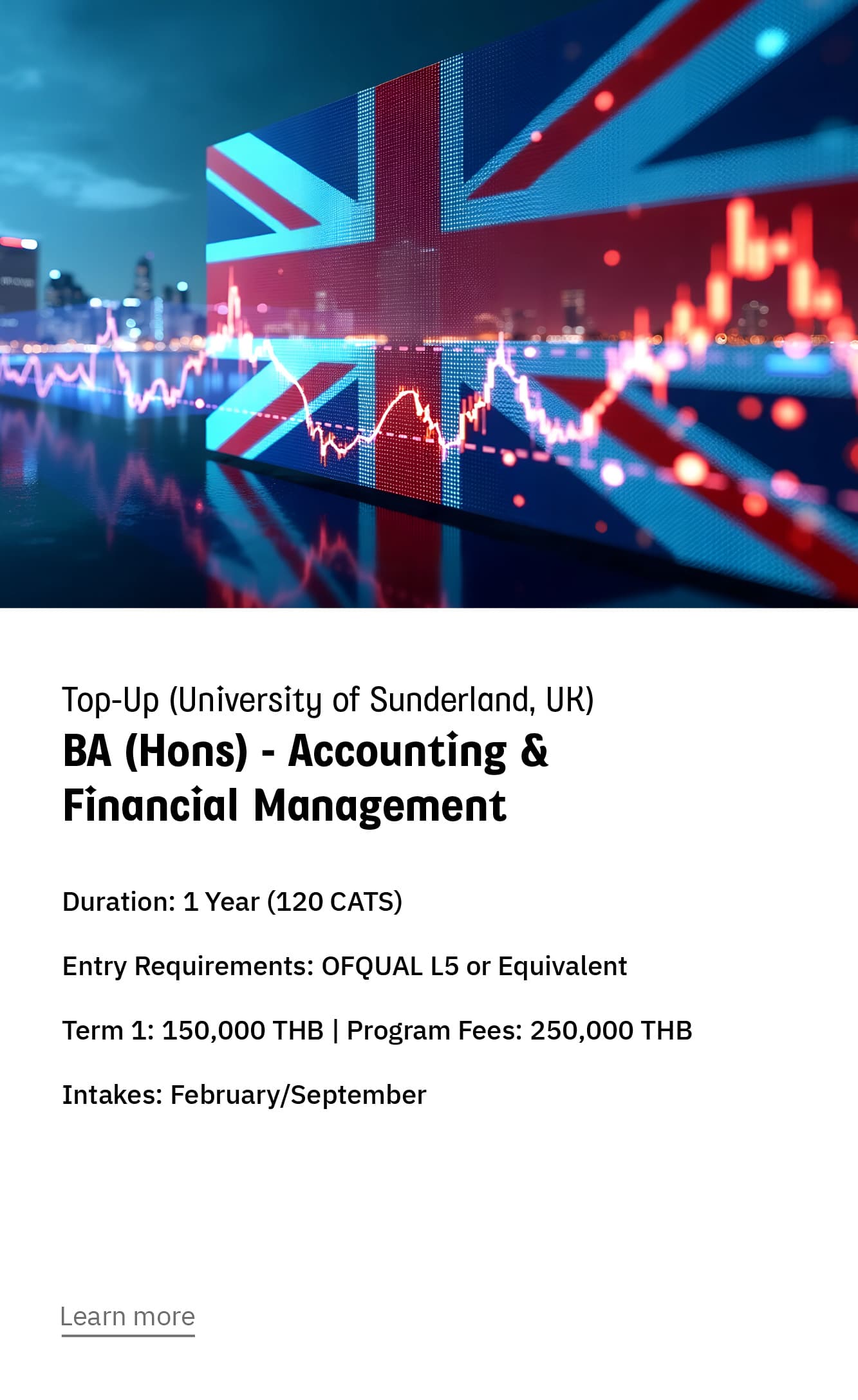 Program card image mobile