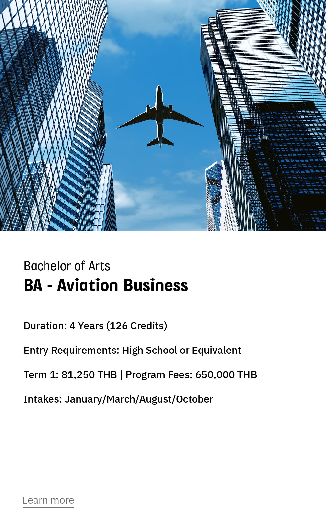 Program card image mobile