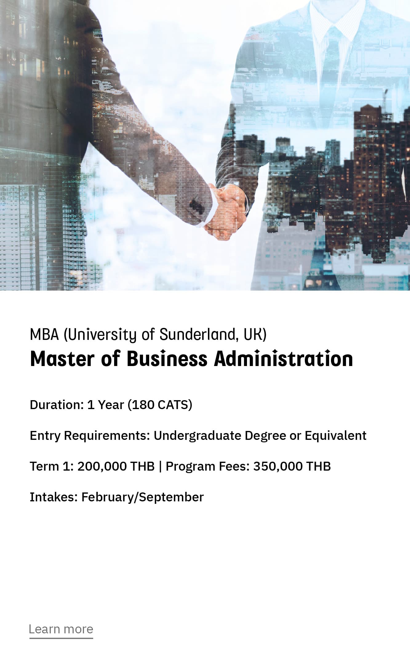 Program card image mobile